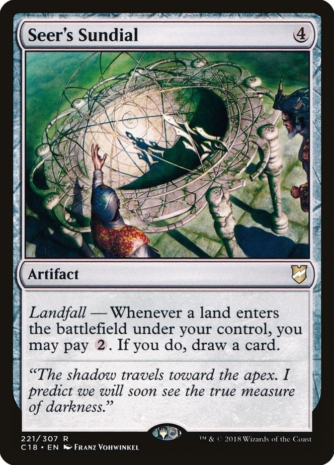 Image for Seer's Sundial (221) [Commander 2018] - Magic: The Gathering