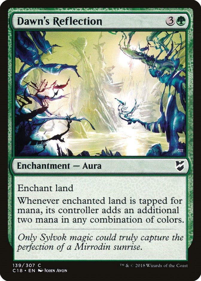 Image for Dawn's Reflection (139) [Commander 2018] - Magic: The Gathering