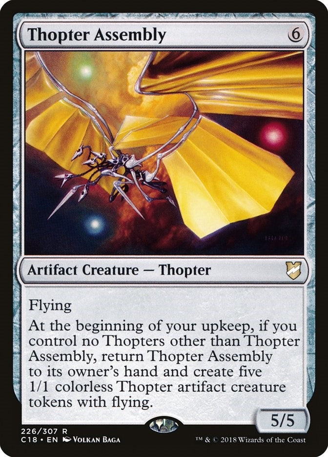 Image for Thopter Assembly (226) [Commander 2018] - Magic: The Gathering