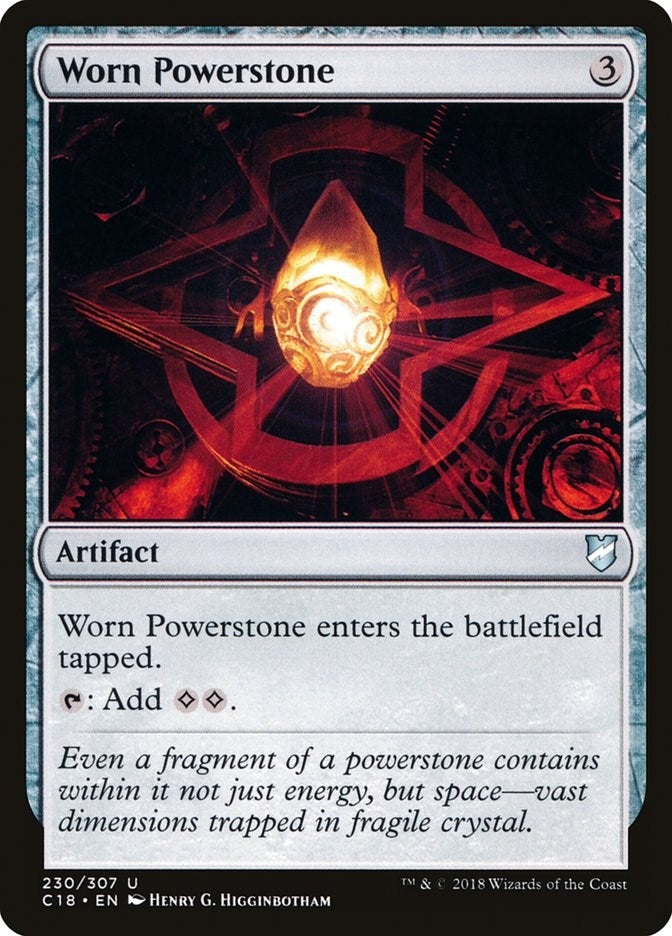 Image for Worn Powerstone (230) [Commander 2018] - Magic: The Gathering