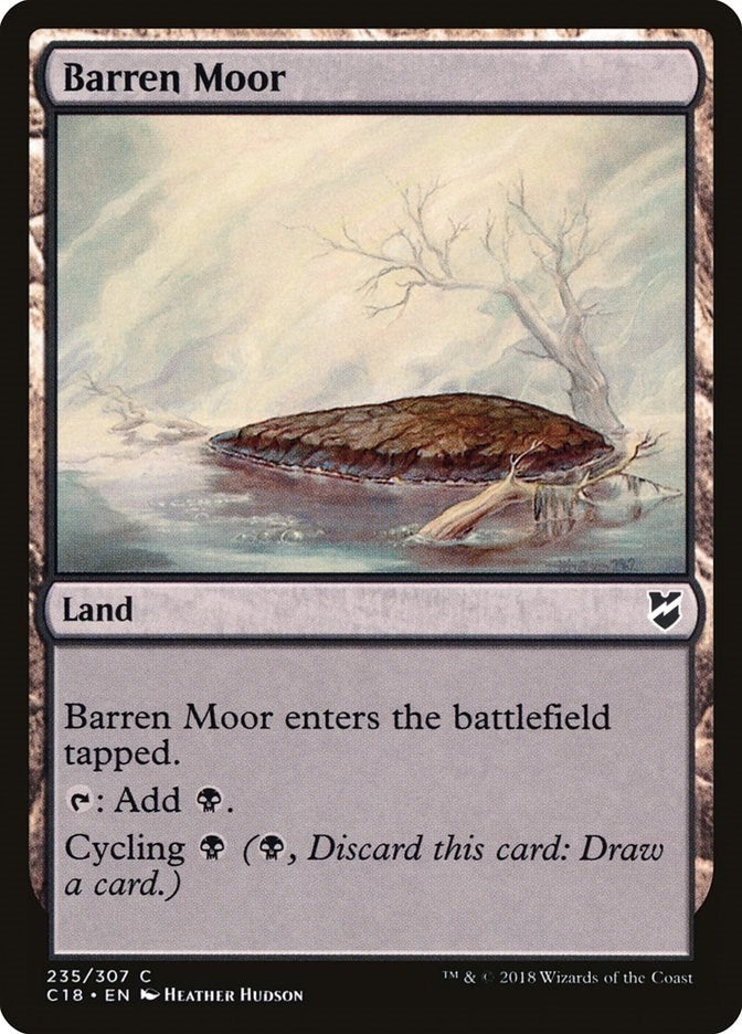 Image for Barren Moor (235) [Commander 2018] - Magic: The Gathering