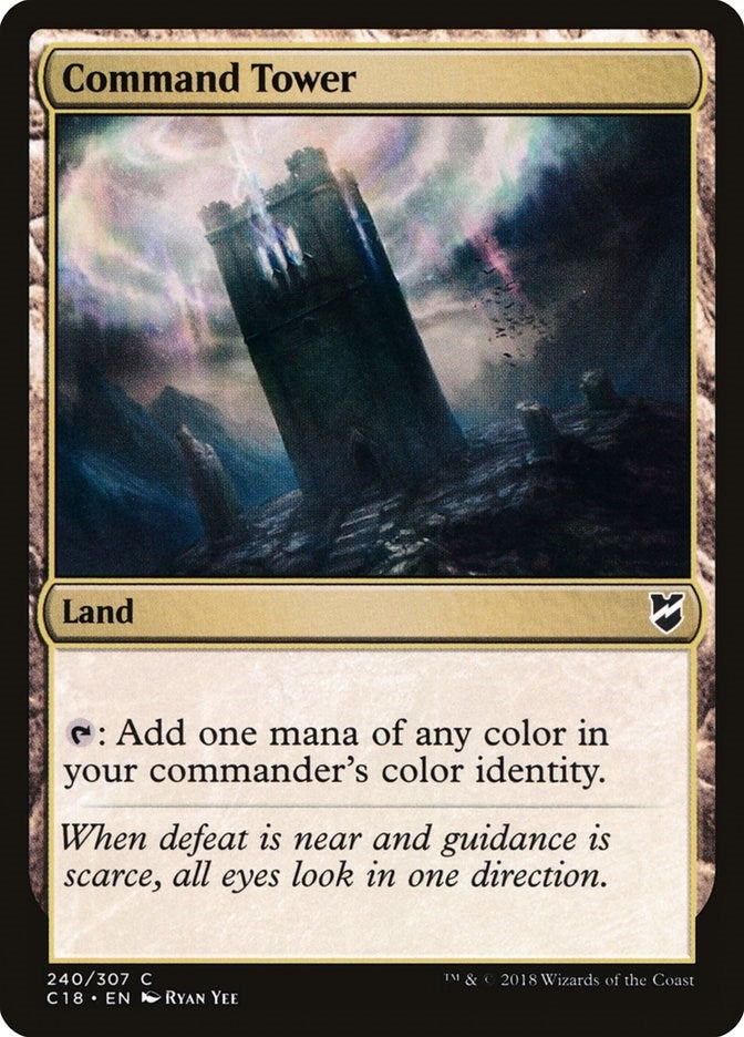Image for Command Tower (240) [Commander 2018] - Magic: The Gathering