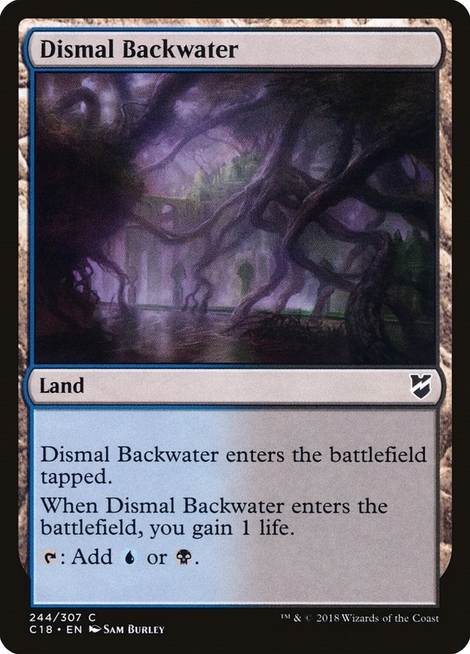 Image for Dismal Backwater (244) [Commander 2018] - Magic: The Gathering