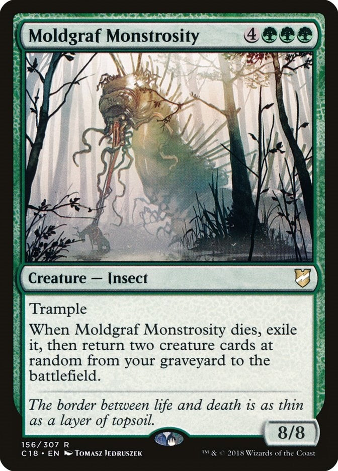 Image for Moldgraf Monstrosity (156) [Commander 2018] - Magic: The Gathering