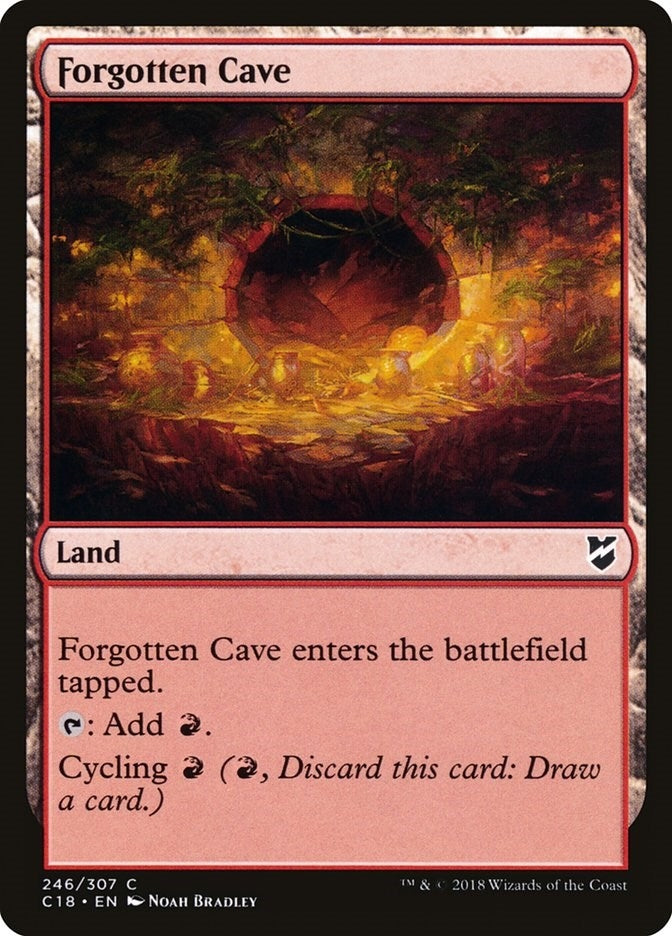 Image for Forgotten Cave (246) [Commander 2018] - Magic: The Gathering