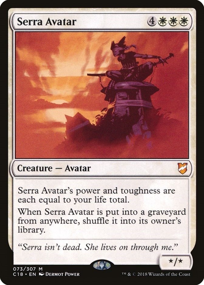 Image for Serra Avatar (73) [Commander 2018] - Magic: The Gathering
