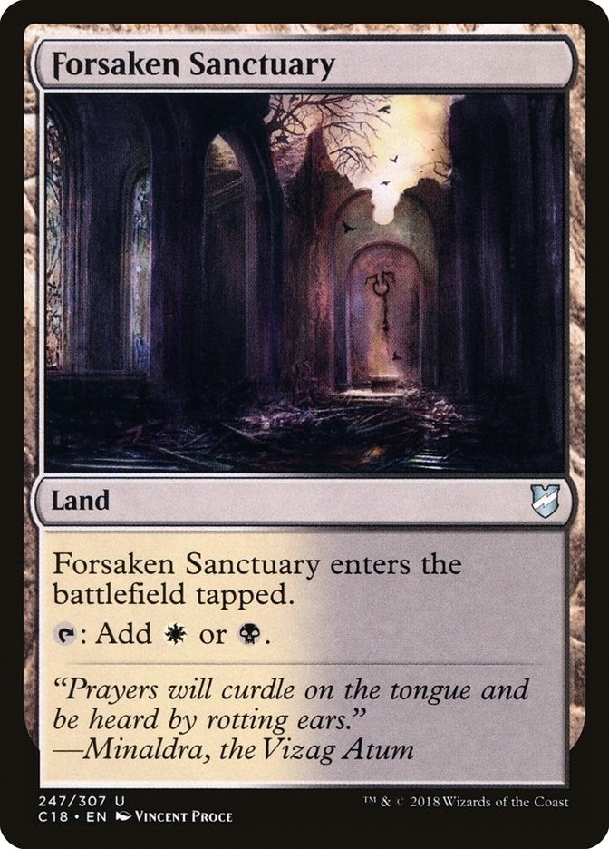 Image for Forsaken Sanctuary (247) [Commander 2018] - Magic: The Gathering