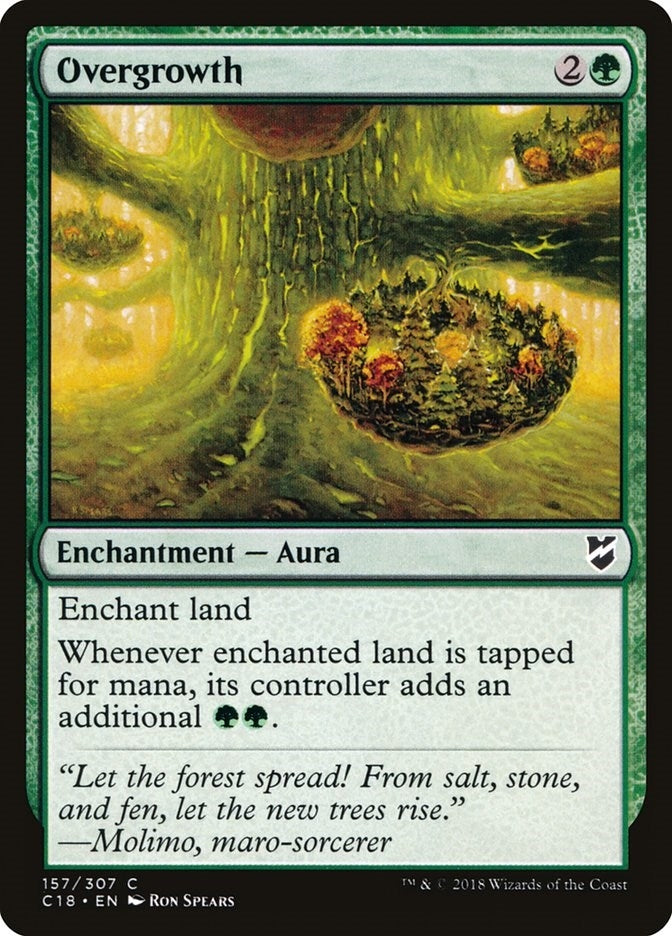 Image for Overgrowth (157) [Commander 2018] - Magic: The Gathering