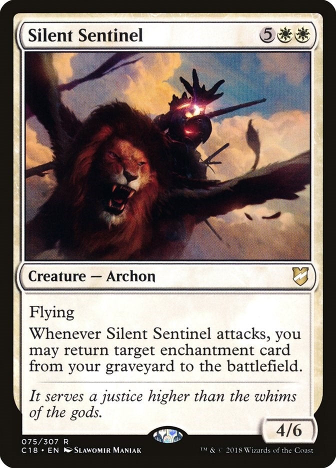Image for Silent Sentinel (75) [Commander 2018] - Magic: The Gathering