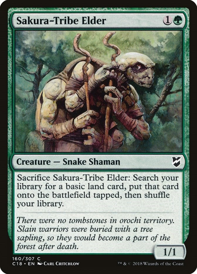 Image for Sakura-Tribe Elder (160) [Commander 2018] - Magic: The Gathering