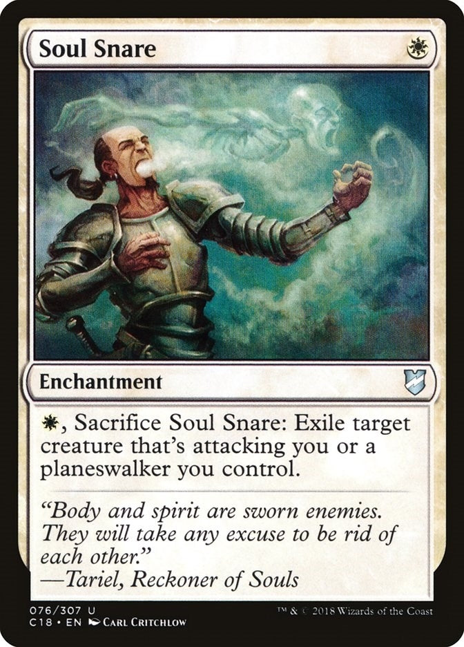 Image for Soul Snare (76) [Commander 2018] - Magic: The Gathering