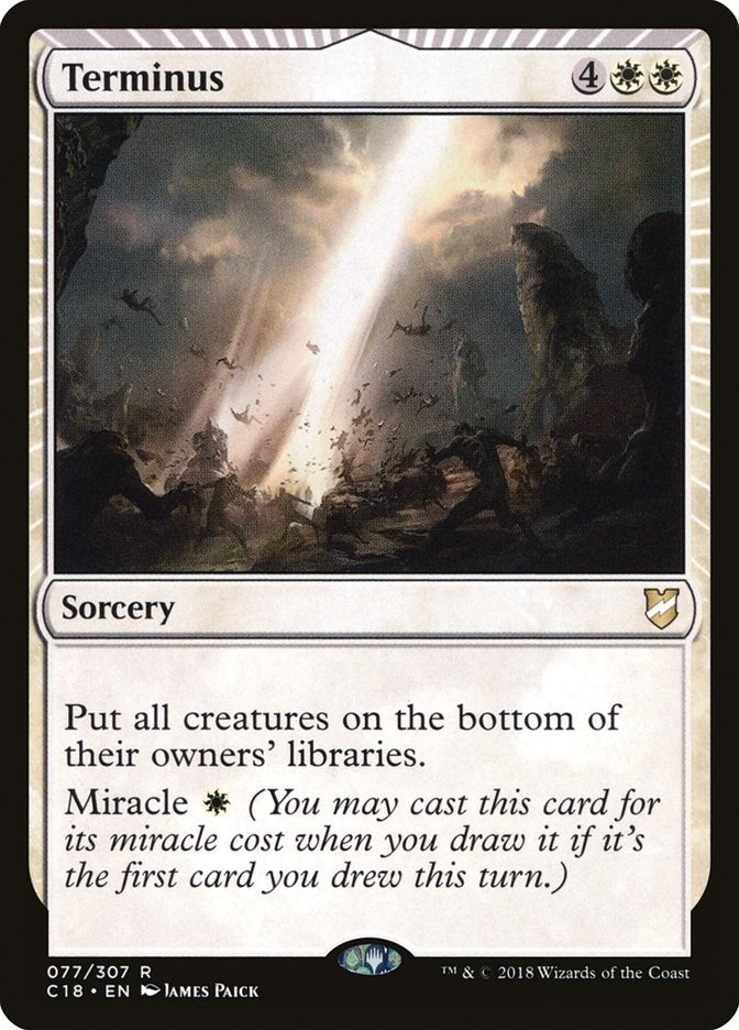 Image for Terminus (77) [Commander 2018] - Magic: The Gathering