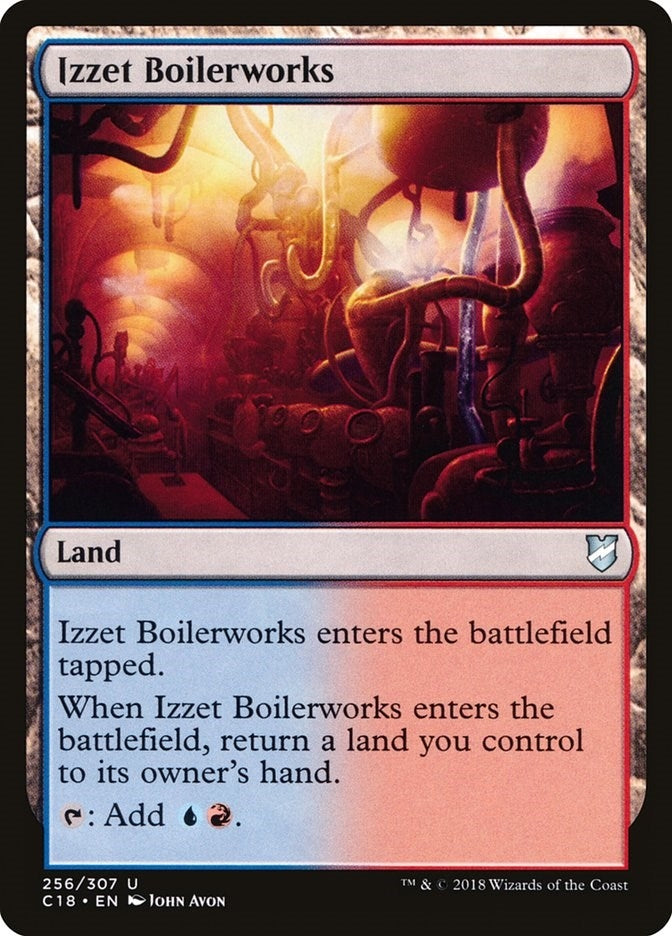 Image for Izzet Boilerworks (256) [Commander 2018] - Magic: The Gathering