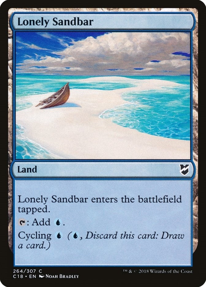 Image for Lonely Sandbar (264) [Commander 2018] - Magic: The Gathering