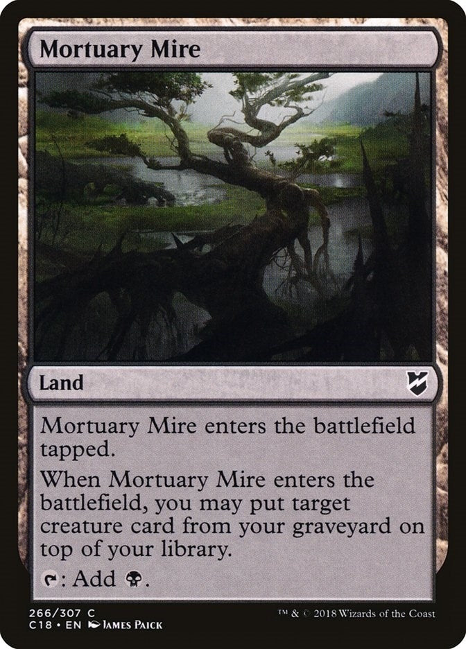 Image for Mortuary Mire (266) [Commander 2018] - Magic: The Gathering
