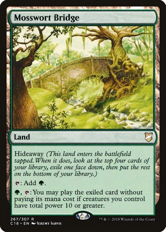 Image for Mosswort Bridge (267) [Commander 2018] - Magic: The Gathering