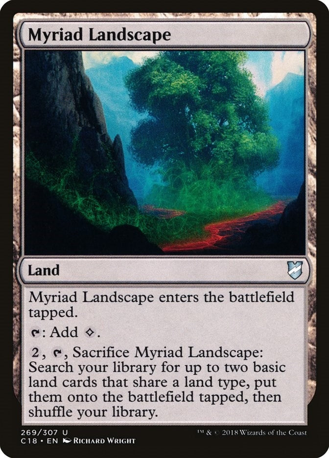 Image for Myriad Landscape (269) [Commander 2018] - Magic: The Gathering
