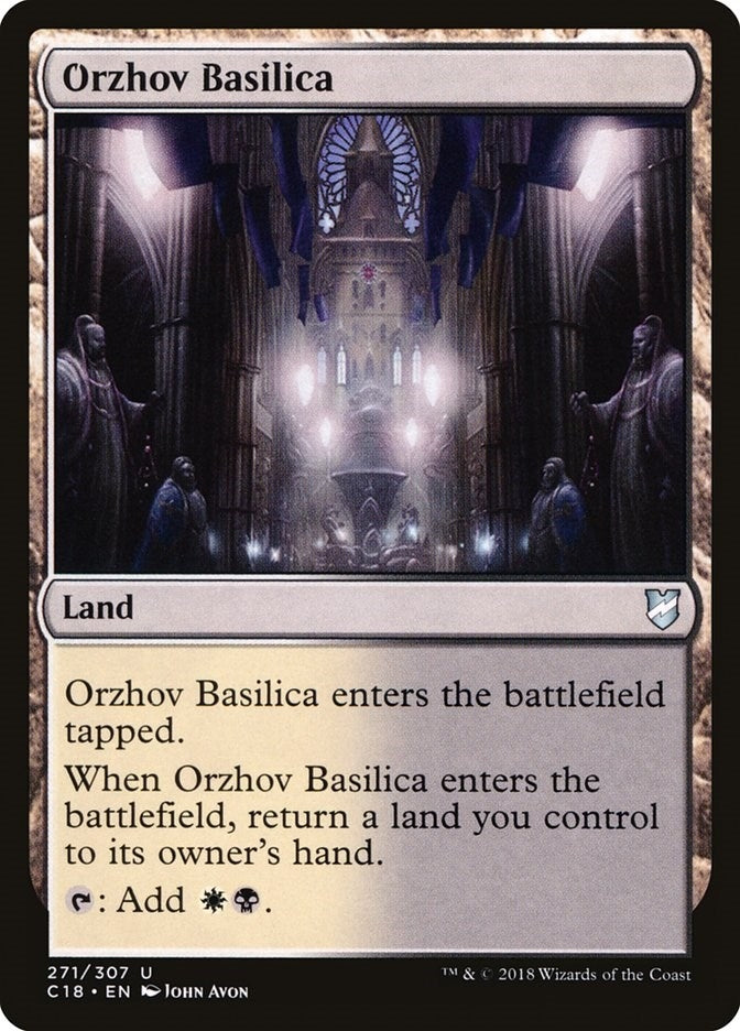 Image for Orzhov Basilica (271) [Commander 2018] - Magic: The Gathering