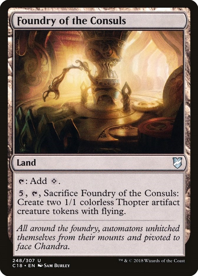 Image for Foundry of the Consuls (248) [Commander 2018] - Magic: The Gathering