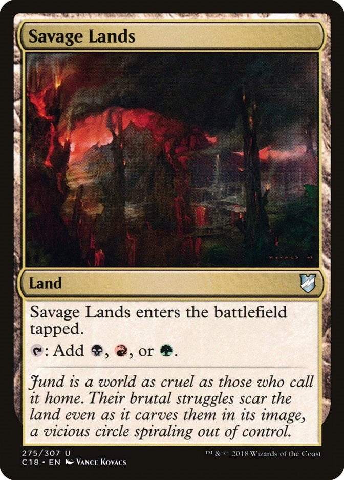 Image for Savage Lands (275) [Commander 2018] - Magic: The Gathering