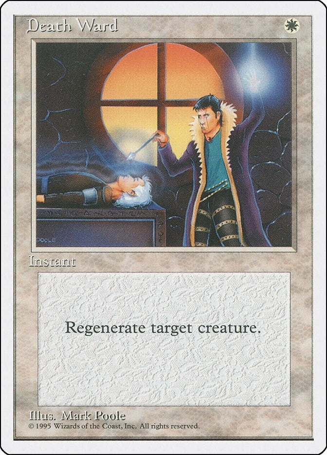 Image for Death Ward [Fourth Edition] - Magic: The Gathering