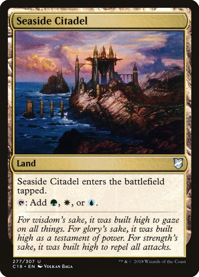 Image for Seaside Citadel (277) [Commander 2018] - Magic: The Gathering