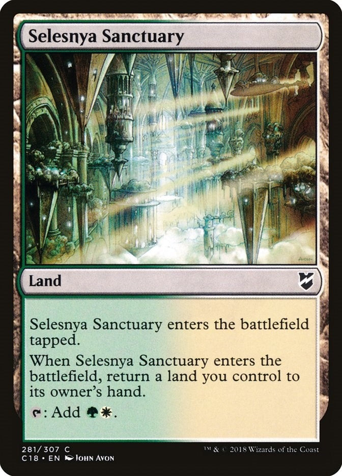 Image for Selesnya Sanctuary (281) [Commander 2018] - Magic: The Gathering