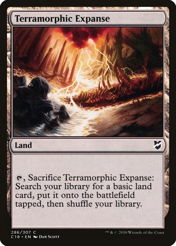 Image for Terramorphic Expanse (286) [Commander 2018] - Magic: The Gathering