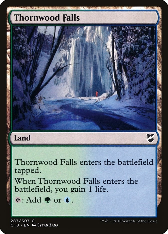 Image for Thornwood Falls (287) [Commander 2018] - Magic: The Gathering