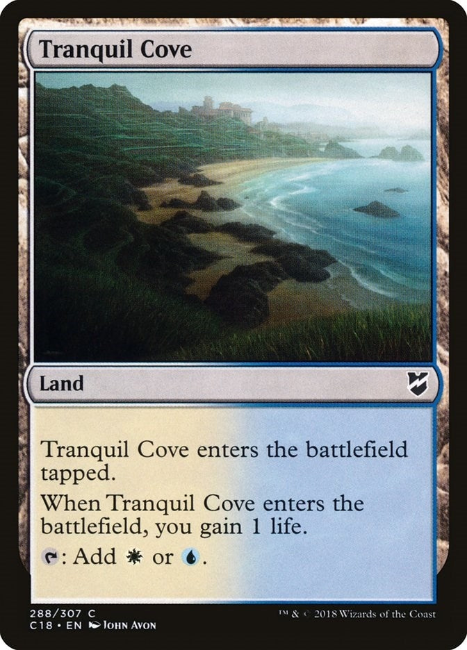 Image for Tranquil Cove (288) [Commander 2018] - Magic: The Gathering