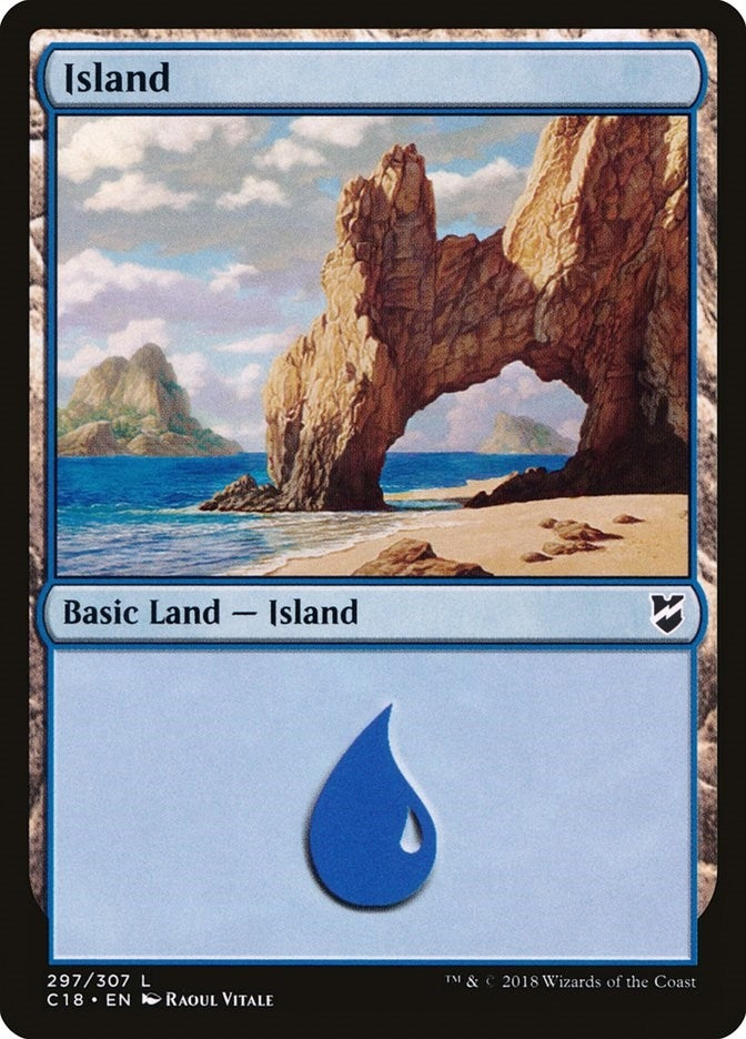 Image for Island (297) (297) [Commander 2018] - Magic: The Gathering