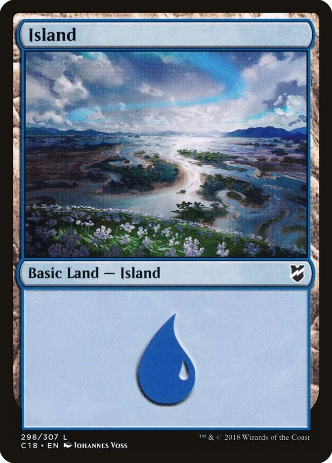 Image for Island (298) (298) [Commander 2018] - Magic: The Gathering