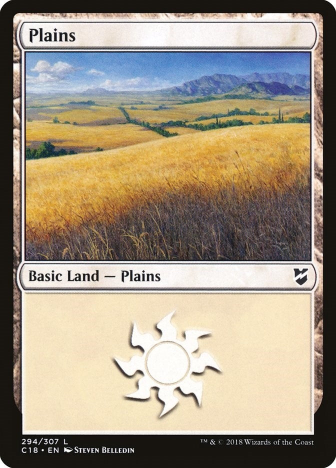 Image for Plains (294) (294) [Commander 2018] - Magic: The Gathering