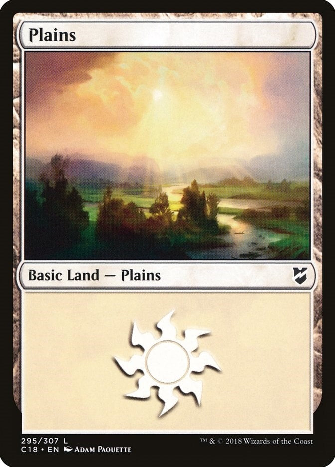 Image for Plains (295) (295) [Commander 2018] - Magic: The Gathering