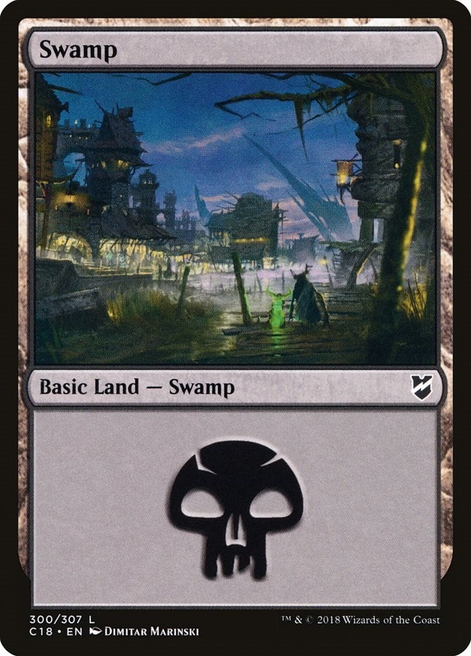 Swamp (300) (300) [Commander 2018]