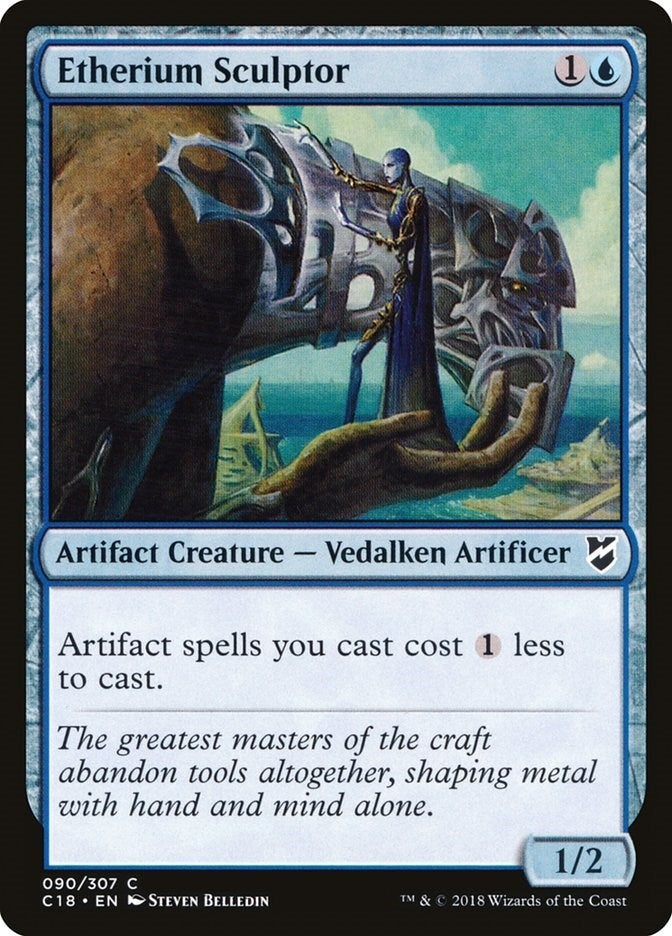 Image for Etherium Sculptor (90) [Commander 2018] - Magic: The Gathering