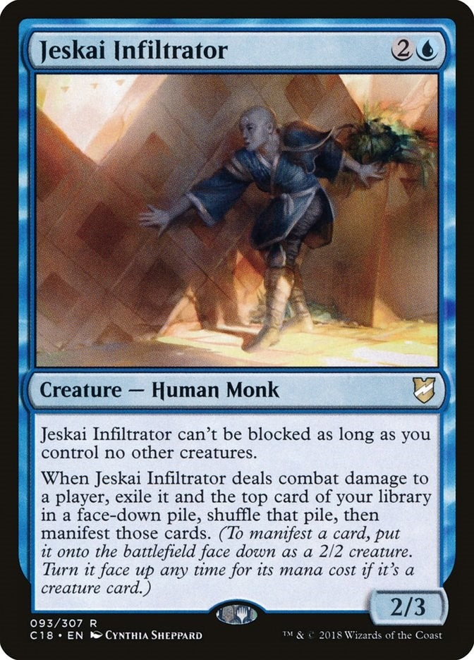 Image for Jeskai Infiltrator (93) [Commander 2018] - Magic: The Gathering