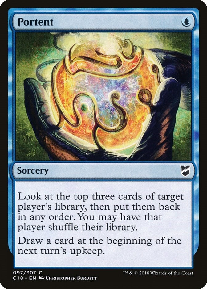 Image for Portent (97) [Commander 2018] - Magic: The Gathering