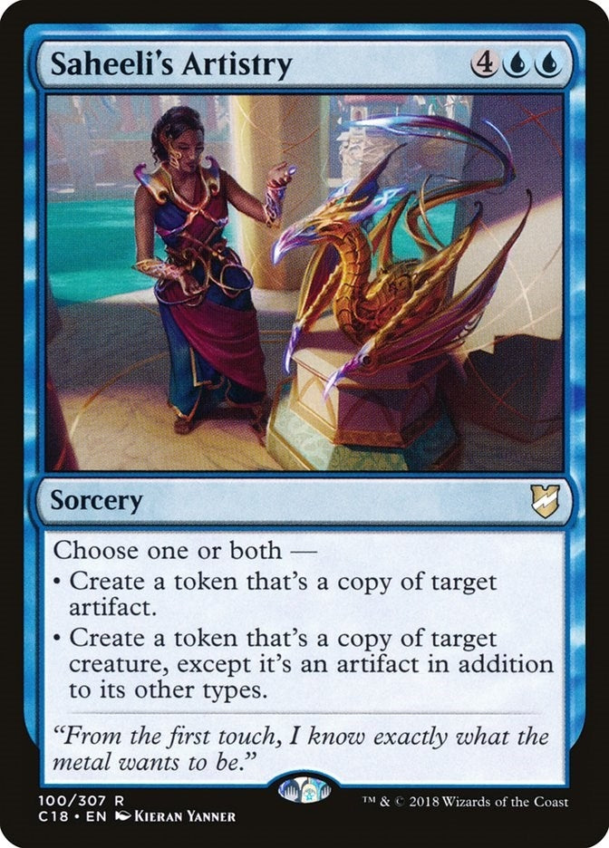 Image for Saheeli's Artistry (100) [Commander 2018] - Magic: The Gathering