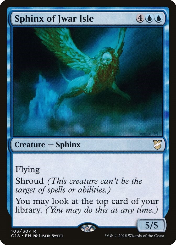 Image for Sphinx of Jwar Isle (103) [Commander 2018] - Magic: The Gathering