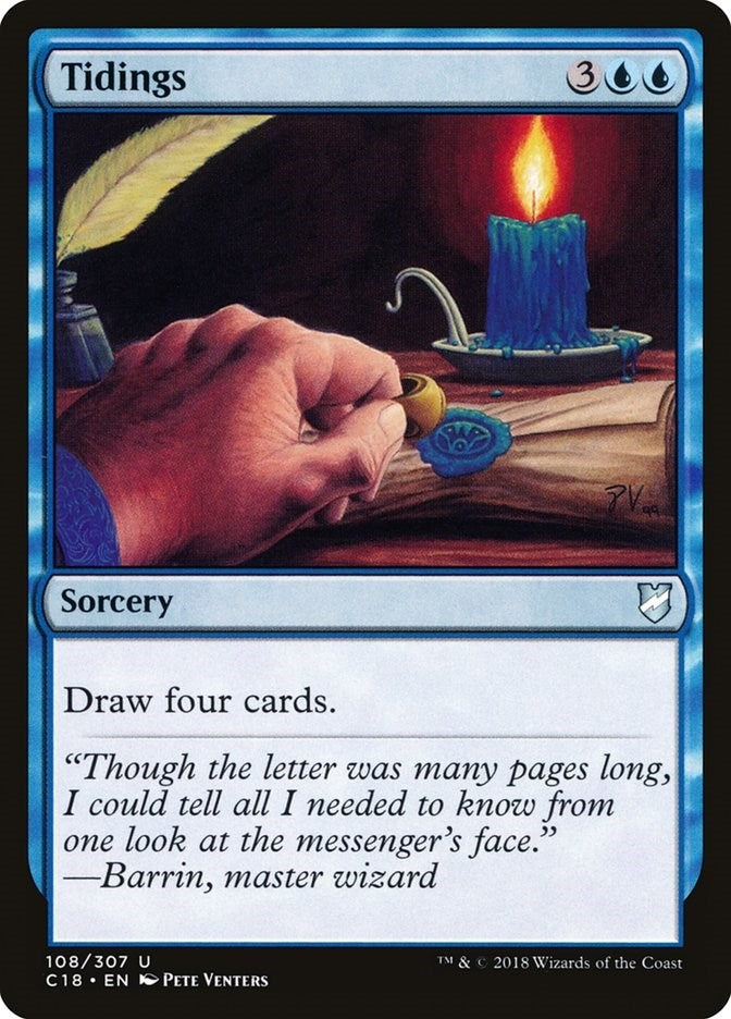 Image for Tidings (108) [Commander 2018] - Magic: The Gathering