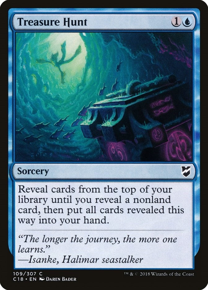 Image for Treasure Hunt (109) [Commander 2018] - Magic: The Gathering