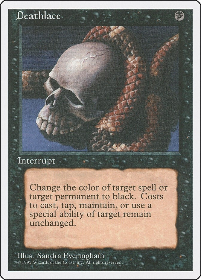 Image for Deathlace [Fourth Edition] - Magic: The Gathering
