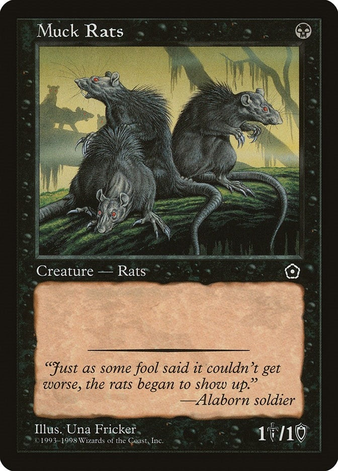 Image for Muck Rats [Portal Second Age] - Magic: The Gathering