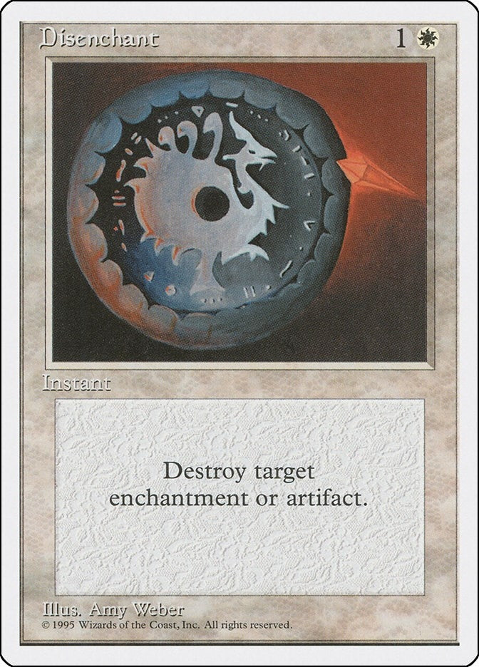Image for Disenchant [Fourth Edition] - Magic: The Gathering