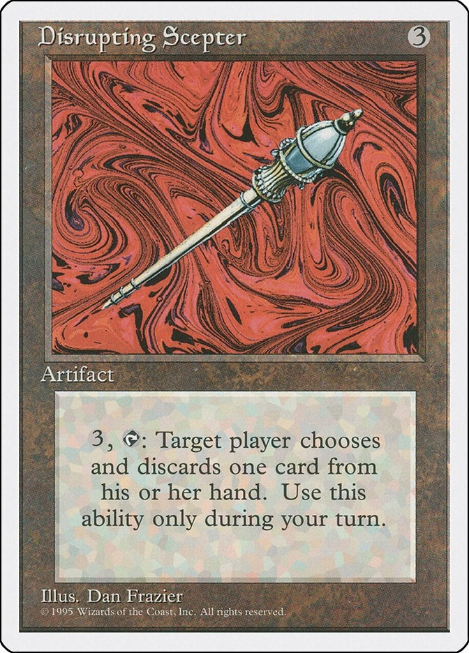 Image for Disrupting Scepter [Fourth Edition] - Magic: The Gathering