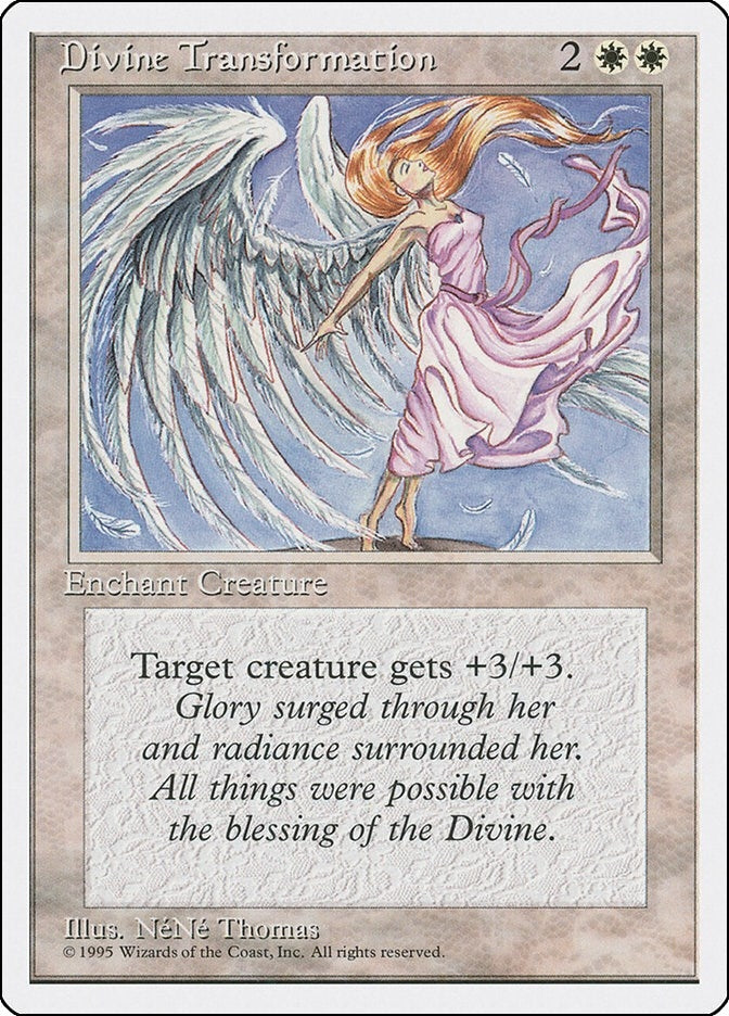 Image for Divine Transformation [Fourth Edition] - Magic: The Gathering