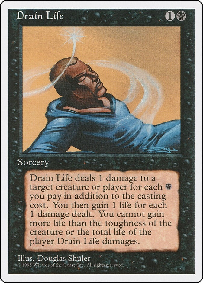 Image for Drain Life (16) [Fourth Edition] - Magic: The Gathering