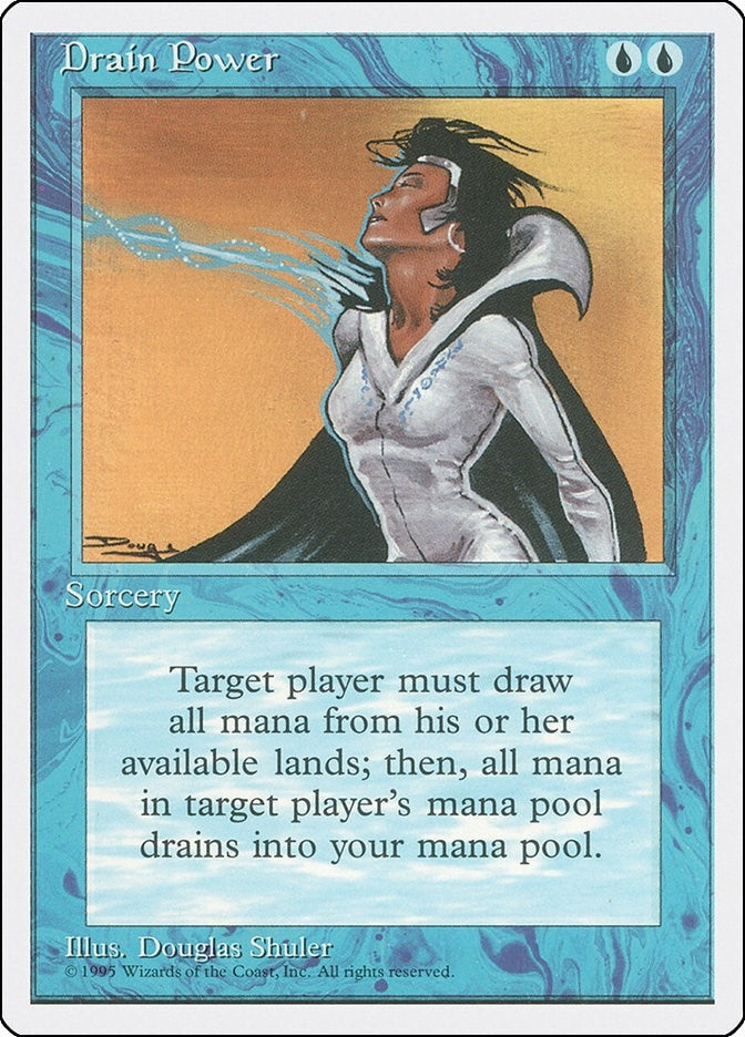 Image for Drain Power (67) [Fourth Edition] - Magic: The Gathering