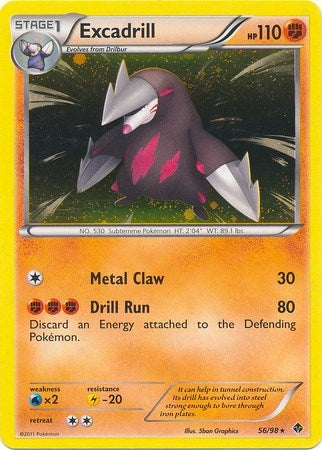 Image for Excadrill - 56/98 (Cosmos Holo) (056/098) [Blister Exclusives] - Pokemon